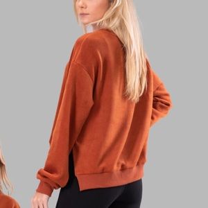 ByEgreis Ivy Linette Orange Sweater EUC